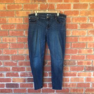 GAP 1969 Legging Jeans - Dark Blue - Size 18